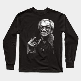 Vintage Middle Finger Long Sleeve T-Shirt